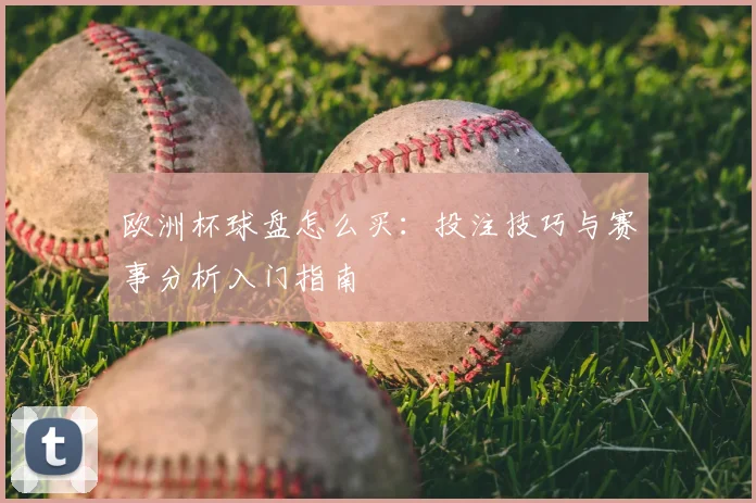 欧洲杯球盘怎么买：投注技巧与赛事分析入门指南